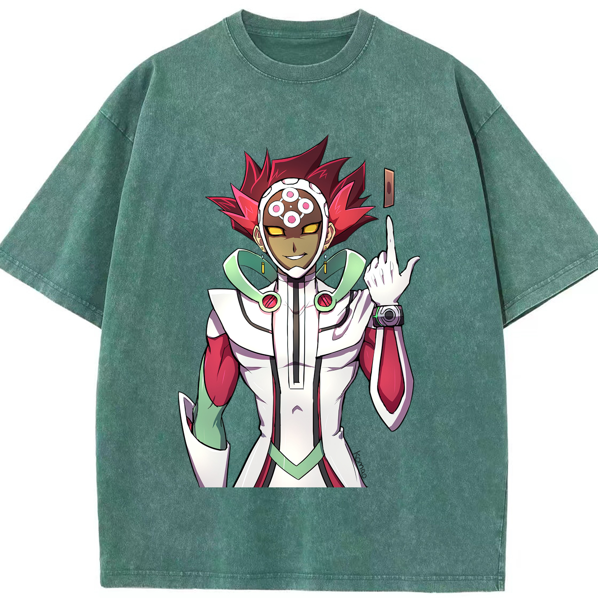 （画像用） 遊☆戯☆王 Yu-Gi-Oh! 綿100% ヴィンテージ風 半袖Tシャツ（フロントプリント）